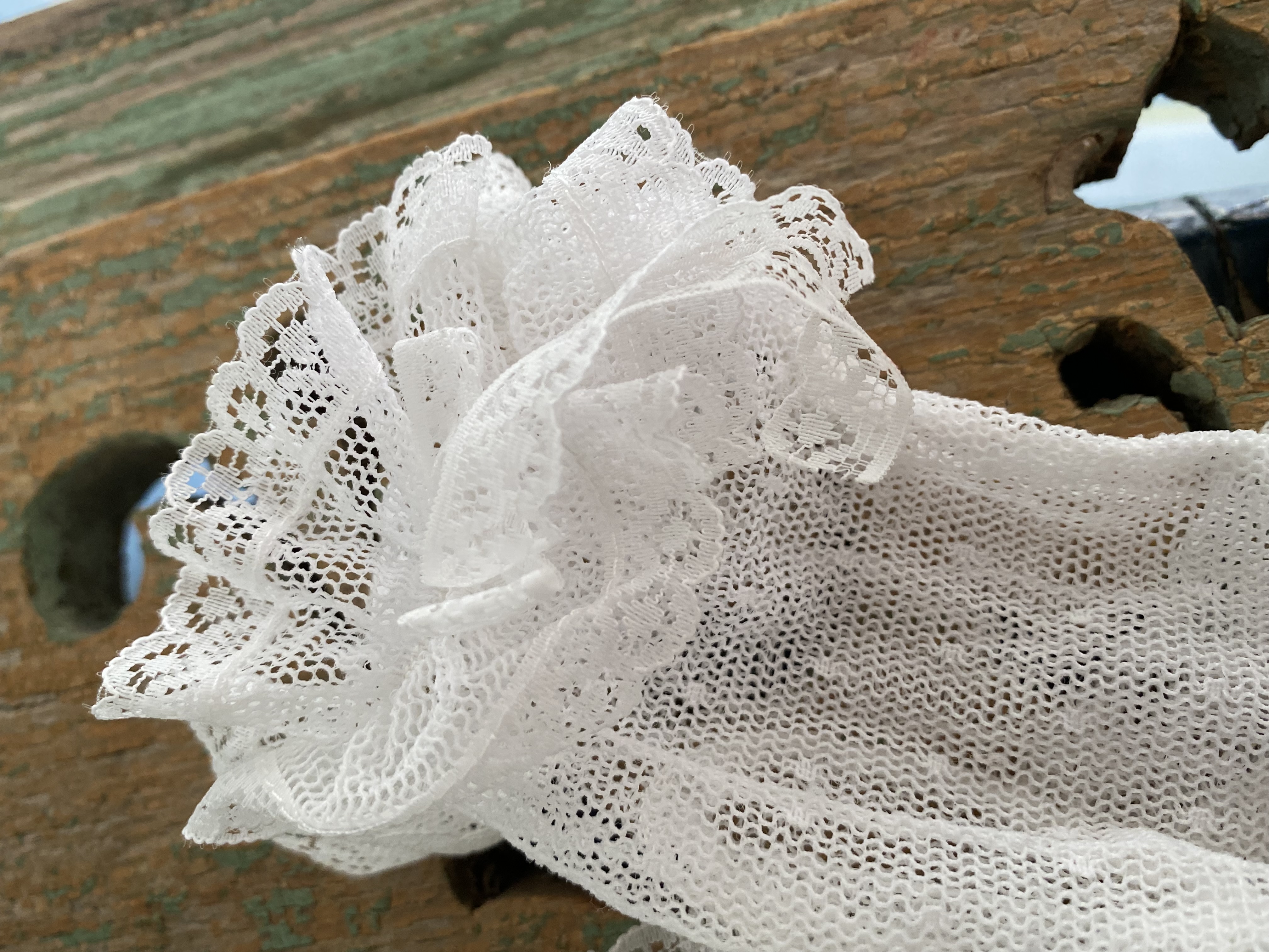 Witte handschoentjes