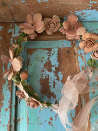 Vintage bloemen tiara