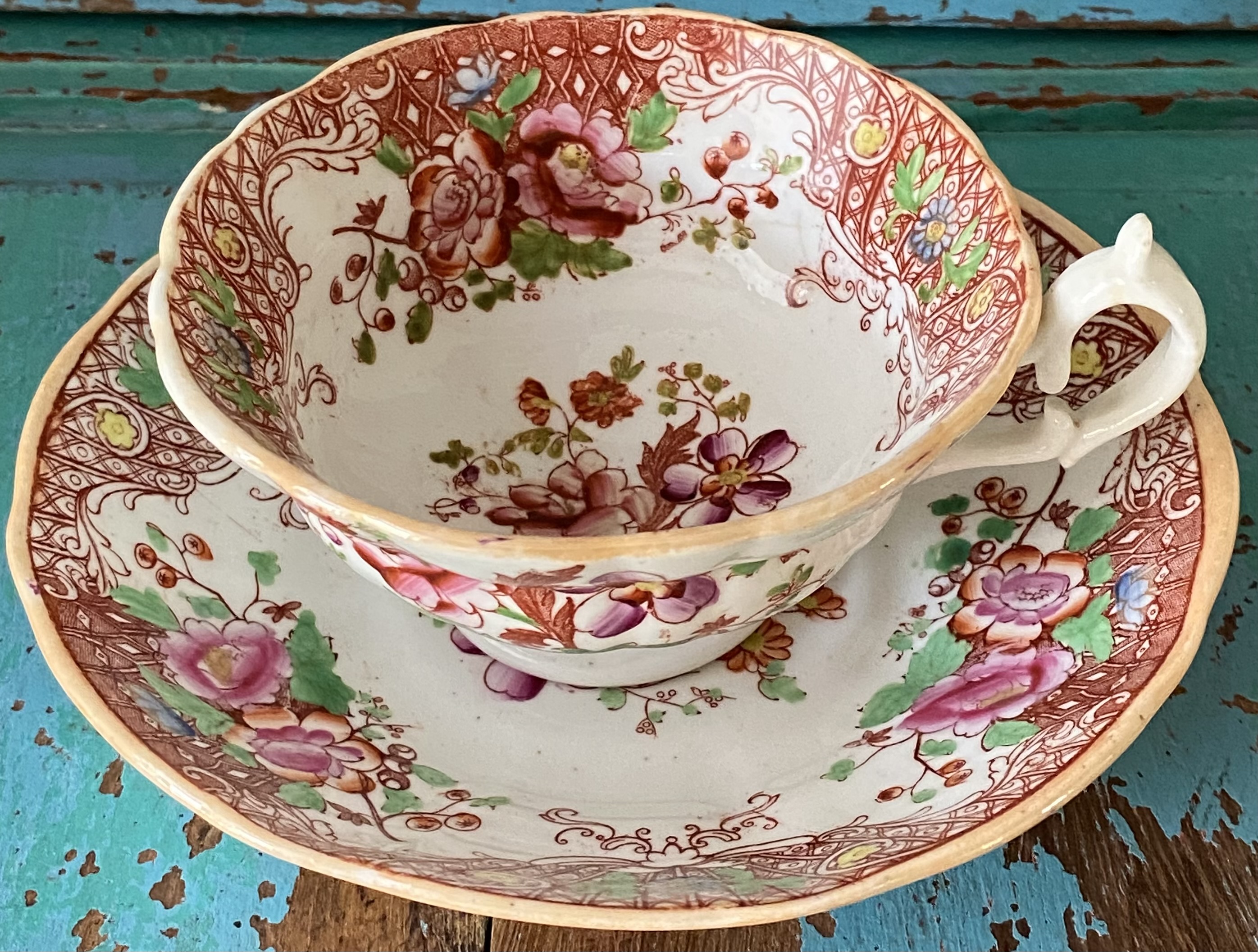 Servies groen-geel-rood-etc