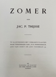 Verkade boek “Zomer”