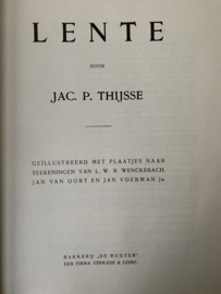 Verkade boek “Lente”