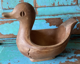 Houten eendje voor paaseitjes!