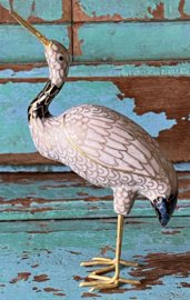 Cloisonné kraanvogel