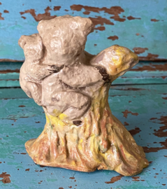 Vintage beeldje Koala met kleintje