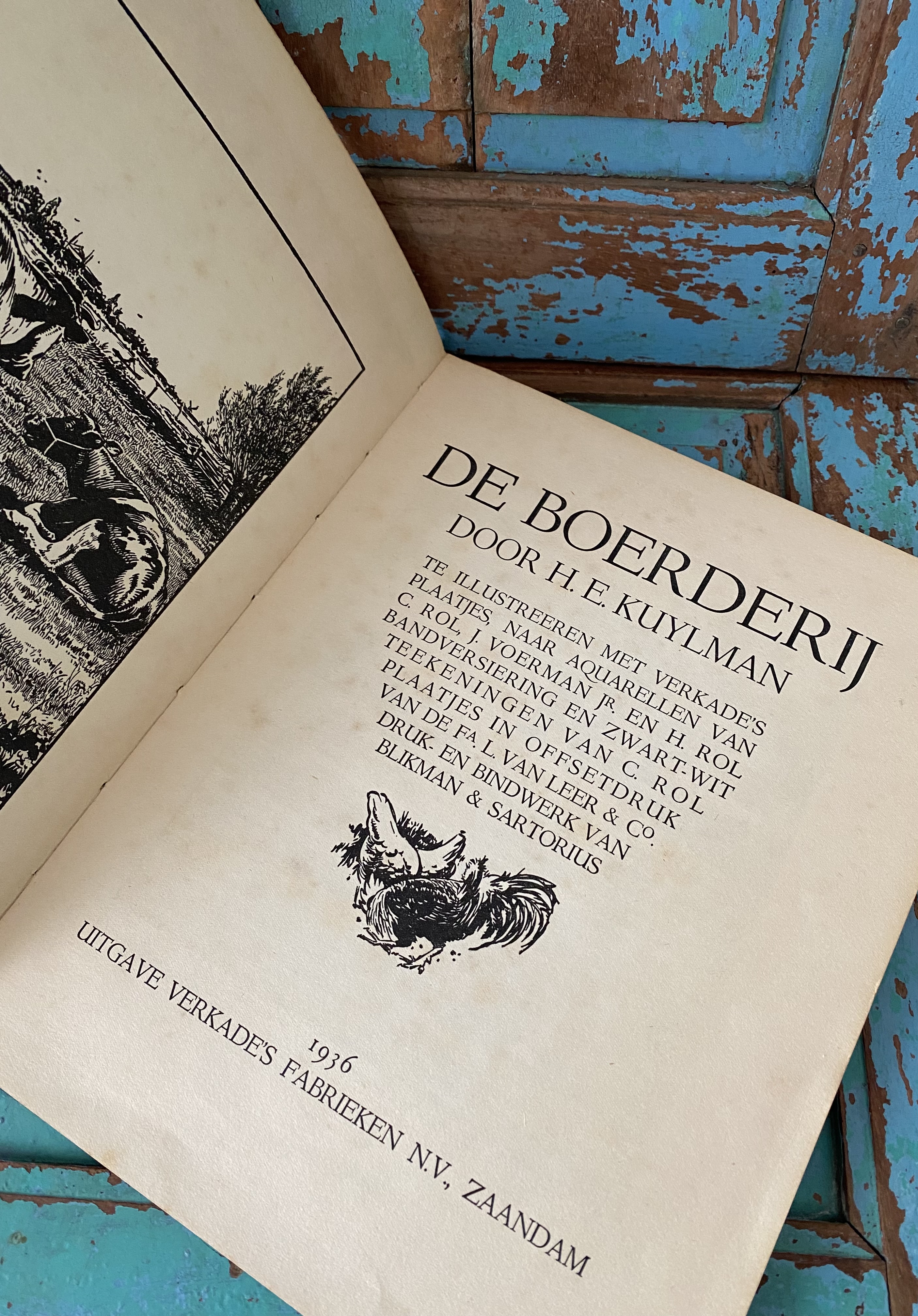 Verkade boek “De Boerderij”