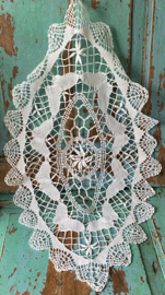 Ovaal vlinder kleedje  53x29,5cm