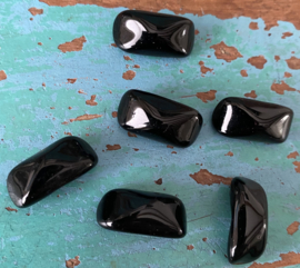 Glazen rechthoekige knopen