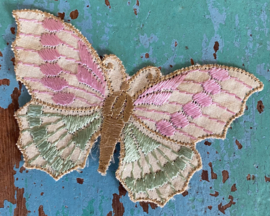 Vlinder in zachte kleuren