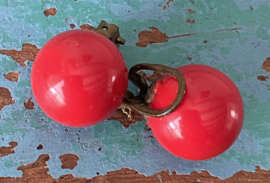 Rode bollen clips