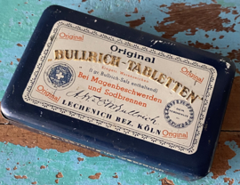 Oud tabletten blikje