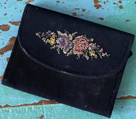 Vintage Petit Point portemonneetje