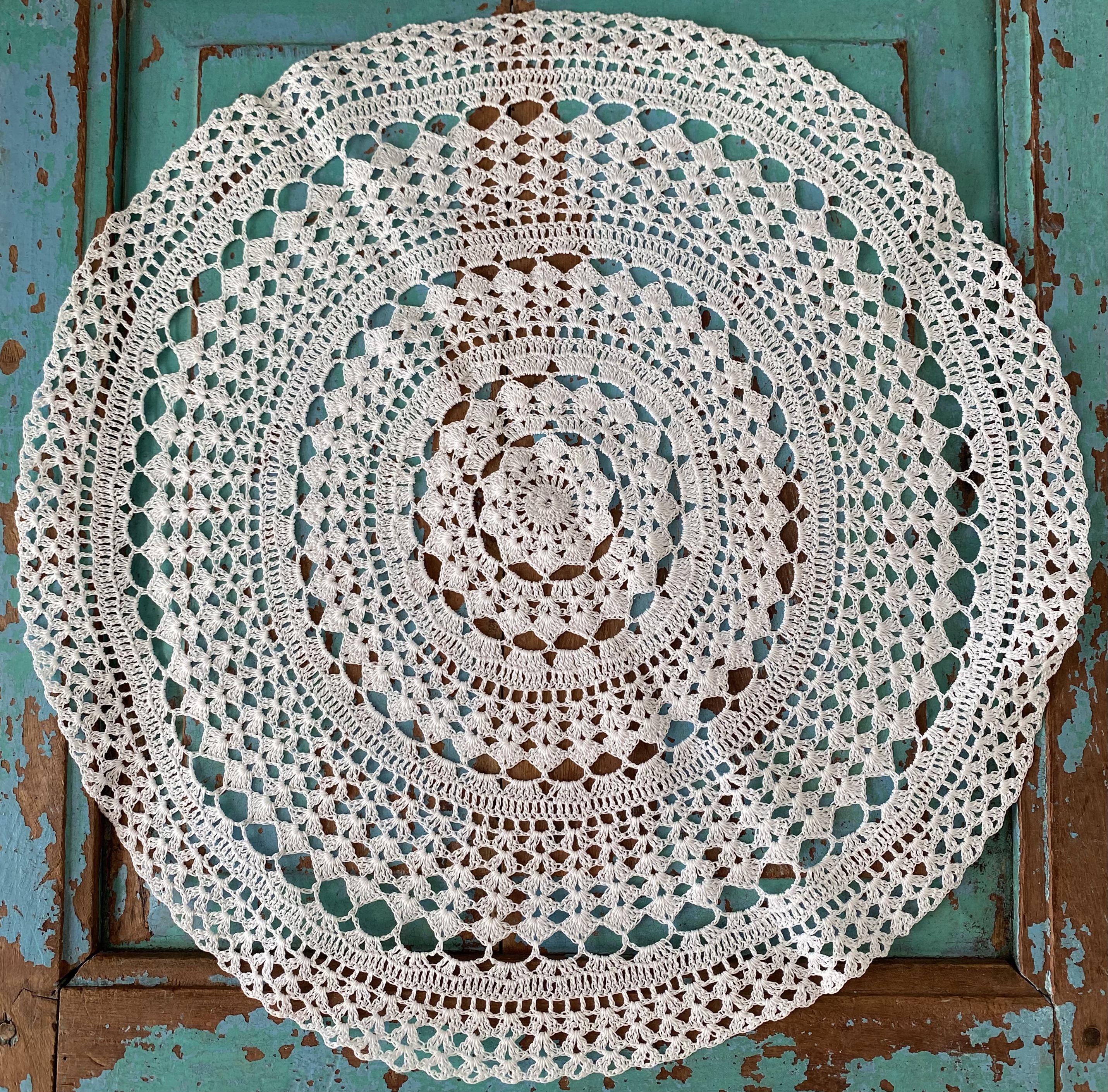 Witte ronde  Ø31,5cm