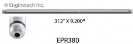 Uitlaat stoterstang 5/16 diameter en 233,68 mm lengte