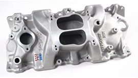 Edelbrock 2101 performer inlaat Chevy small block tot 1986