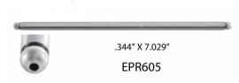 Stoterstangen small block 178.53 mm lang met oliedoorvoer gat