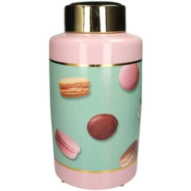 Macaron Jar Porselein - 20x20x40 cm