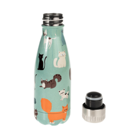 Nine Lives Stainless Steel Bottle - 260ml