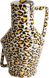 Handgeschilderde Vaas - Leopard - 45x25 cm