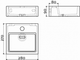 Flush 1 Wash-hand Basins