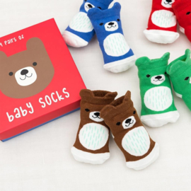 Rex London | Baby socks Bear