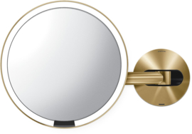 Simplehuman Spiegel Sensor met Wandbevestiging USB - Brons