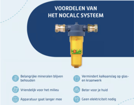 NoCalc CombiCompact waterbehandelingssysteem starter set.