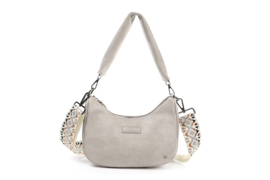 Licht grijs crossbody tas Mortara