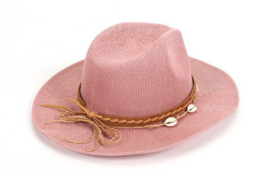 Malmok hoed roze