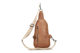 Camel crossbodytas Mattie