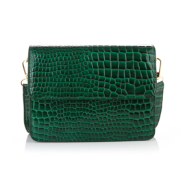 Croco tas Evi green