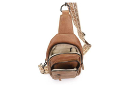 Camel crossbodytas Mattie