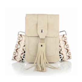 Crossbody tas Jill beige