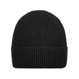 Beanie zwart