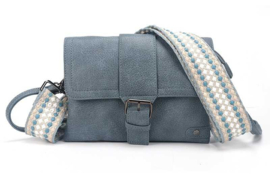 Blauw new Colorado schoudertasje/clutch