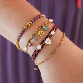 Armband Boho Hart