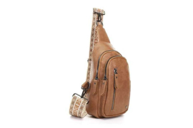 Camel crossbodytas Mattie