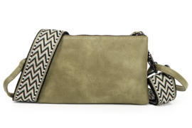 Groen Castel schoudertasje / crossbody