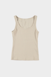 Ribtop BEIGE