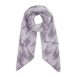 Winter scarf color grey