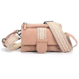 Crossbody tasje Milaan pink