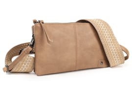 Camel Castel schoudertasje / crossbody