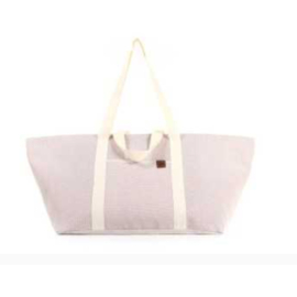 Naturel beach shopper/weekendtas Mari