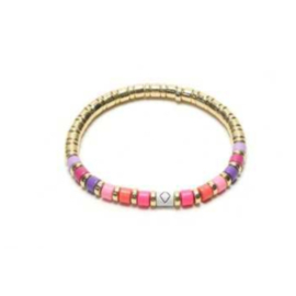 Roze damesarmband Voltana