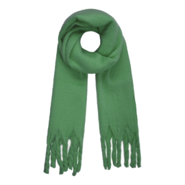 Winter scarf color green