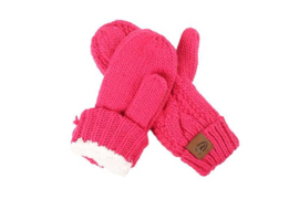 Winterhandschoenen Edmonton roze