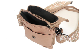 Crossbodytasje Portofino Taupe