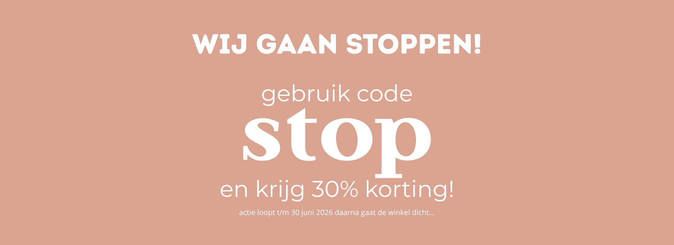 stoppen