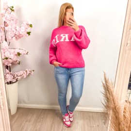 Trui Paris fuchsia