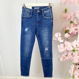 Broek Miss Bon blauw