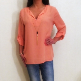 BLOUSE PEACH